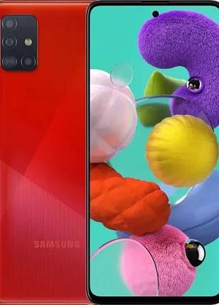 Смартфон samsung galaxy a51 4/128gb red б/в