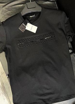 Брендовая мужская футболка armani