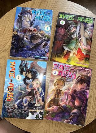 Манга «зроблено в безодні» made in abyss 1,2,3,4 томи