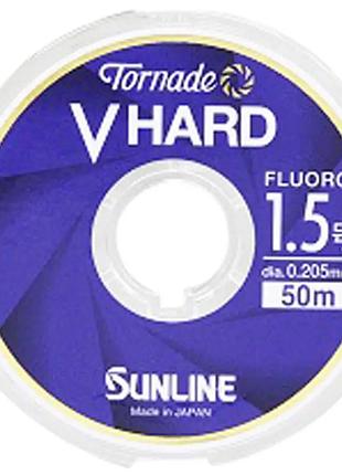 Флюорокарбон sunline 22 fc tornado v hard hg 50м #1.5/0.205мм 3.0kg