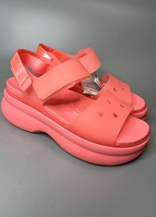 Crocs soho frosted y strap sandal,37-38