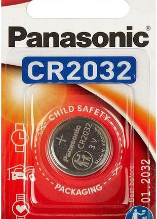 Батарея panasonic cr 2032 bli 1 lithium
