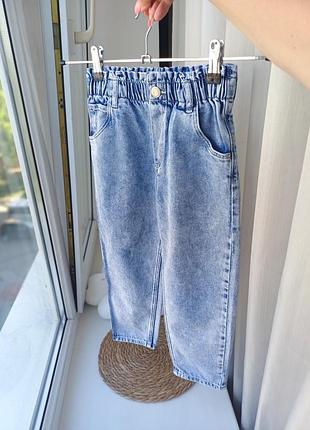 Джинси мом h&amp;m