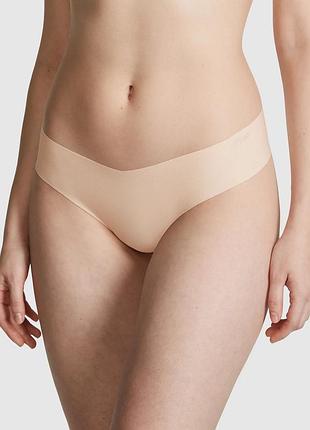 Бесшовные трусики тонг victoria's secret pink