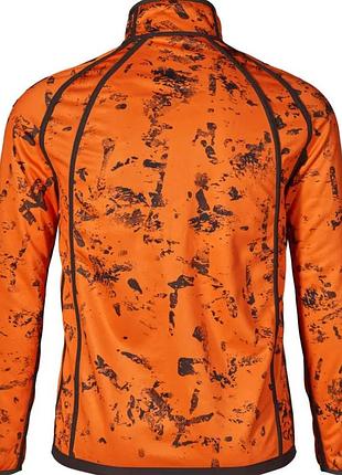 Куртка seeland vintage reversible m зелений/помаранчевий