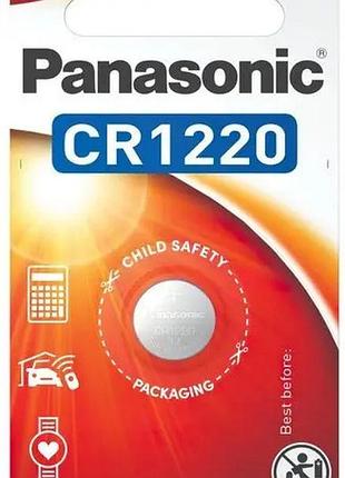 Батарея panasonic cr 1220 bli 1 lithium