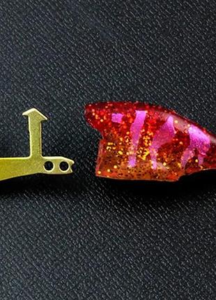 Воблер jackall jeublu 52s 52mm 6.4g red & gold gill