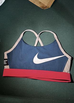 Женский топ nike разноцветный l