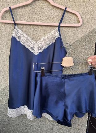 Атласна піжама з шортами boux avenue p.s