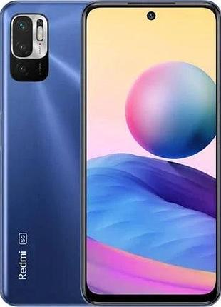 Смартфон xiaomi redmi note 10 4/64gb blue 48mp quad camera б/у