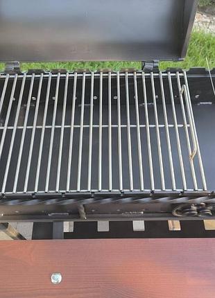 Решітка гриль з наржавіючої сталі. решітка для bbq.розмір: 32*50 см