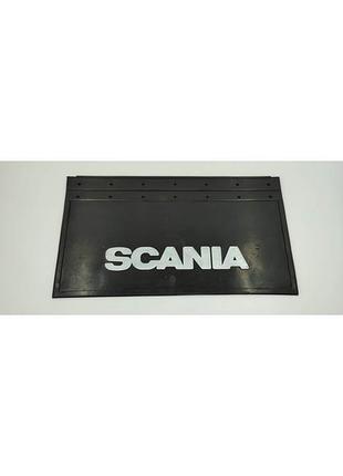 Бризговик з написом scania 650x350mm рельєфний напис 1шт