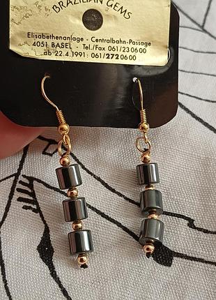 Серьги из нематита