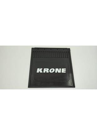 Бризговик з написом krone 400x400 рельєфний напис 1шт