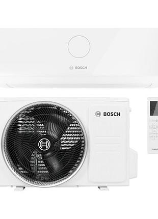 Кондиціонер bosch 7733702191 climate 2000 70м2 інвертор 24000btu 7.0квт a++/a+ -15°с r32 білий