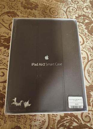 Оригінальний чохол apple smart case для ipad air 2 (темно-коричневий, новий)