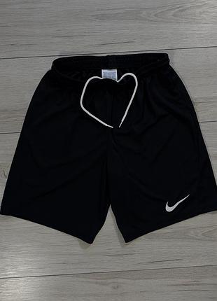 Новые черные спортивные шорты найк nike park iii shorts black, s, оригинал