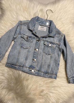 Куртка джинсовая zara 104 размер