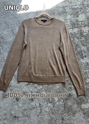 Uniqlo вовняний стану нового джемпер