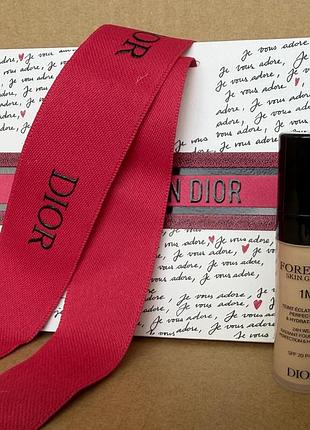 Dior forever skin glow foundation тональна основа 5ml, 1n
