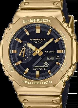 Часы мужские casio g-shock gm-2100ymg-9aer
