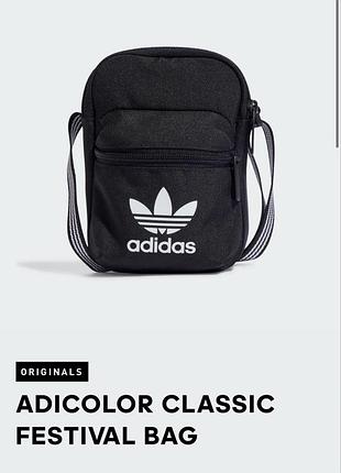 Сумка adidas кросс-боди adicolor fb black