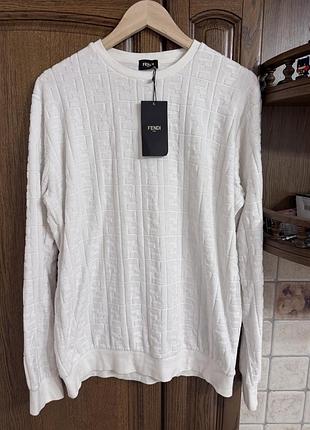 Кофта чоловіча велюр fendi