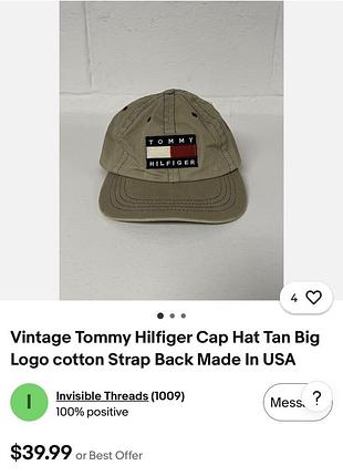 Tommy hilfiger кепка чоловіча