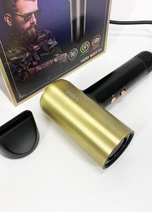 Фен профессиональный vgr v-441 с 3 уровнями обдува и 4 уровнями температуры