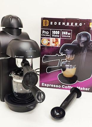 Эспрессо кофеварка edenberg eb-61136 4 чашки 240мл