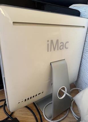 Apple imac білий моноблок з камерою isight, ретро apple