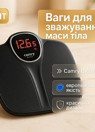 Весы напольные camry cr 8171 180кг black
