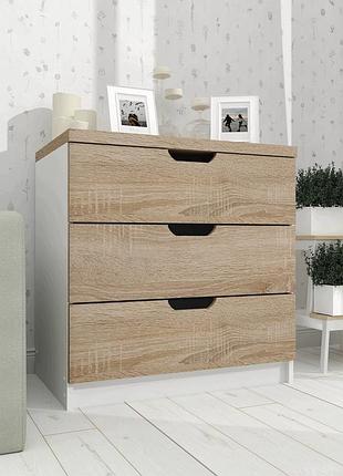 Комод flashnika smile 3/700 (700мм x 450мм x 717мм)