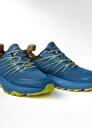 (43р28см) чоловічі трейлові кросівки karrimor caracal tr 10 blue/lime
