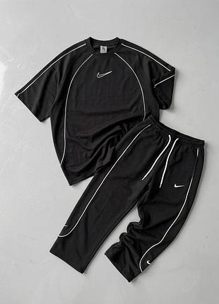 Чоловічий костюм футболка+штани nike