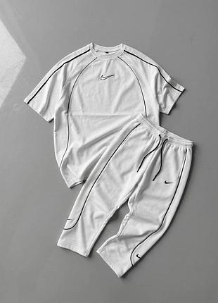 Чоловічий костюм футболка+штани nike
