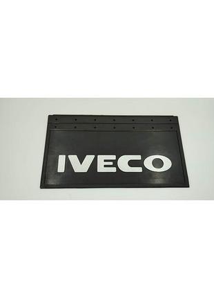 Бризговик з написом iveco 650x350mm рельєфний напис 1 шт