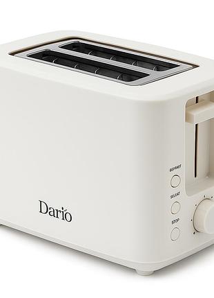 Тостер dario dt1007 beige