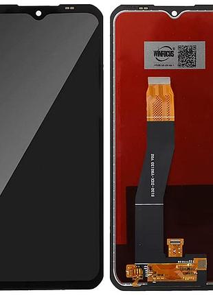 Дисплей + сенсор oukitel wp52 / wp35s black - p/n: s132-dzx-y92133 v02