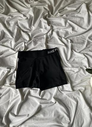 Женские компрессионные шорты nike pro m 725443-010