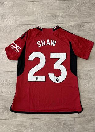 Жіноча футбольна джерсі адідас adidas manchester united 2023-24 home shaw 23, l, оригінал