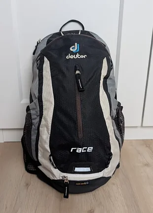 Deuter race 8l велосипедный рюкзак с дождевиком, оригинал нитевичка
