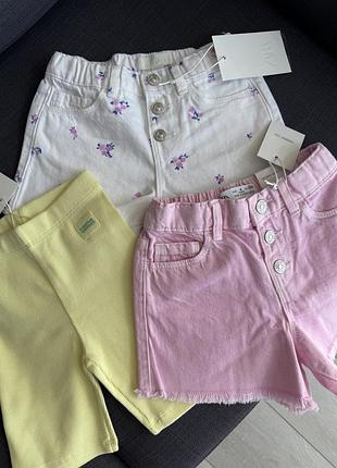 Шорти денім zara 104р на дівчинку