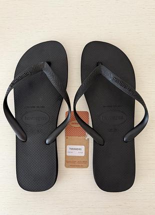 Чоловічі вʼєтнамки, havaianas, розмір 47-48,чорні