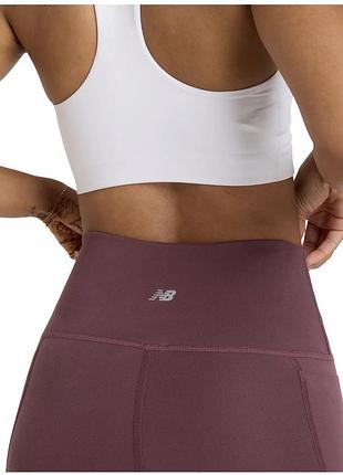 Легінси new balance з високою посадкою та кишенями harmony pocket, 27 дюймів - жіночі