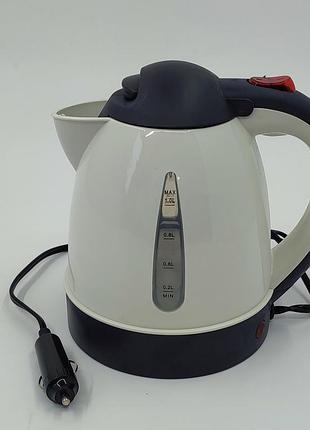 Чайник автомобільний 12v 1l 150w bialy