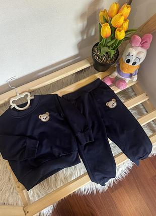 Костюм з ведмедиком 💙 розмір- 86(12-18 міс) стан-ідеальний