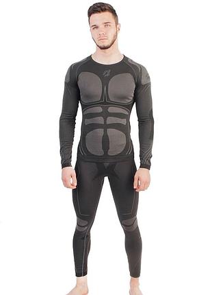 Термобелье мужское eagle ja-09-3 black (термо-белье, зимнее, тактическое) xl