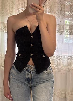 Корсет топ zara
