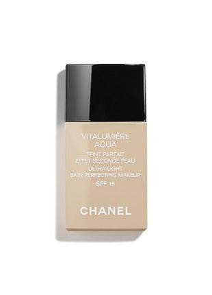 Тональний крем chanel vitalumiere aqua